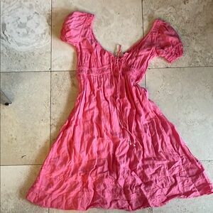 CALYPSO linen boho dress